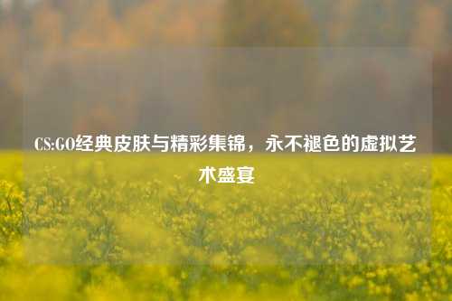 CS:GO经典皮肤与精彩集锦，永不褪色的虚拟艺术盛宴