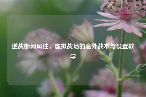 逆战断网属性，虚拟战场的意外战术与设置教学