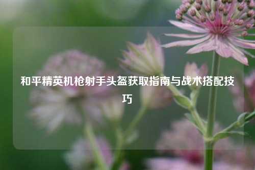 和平精英机枪射手头盔获取指南与战术搭配技巧