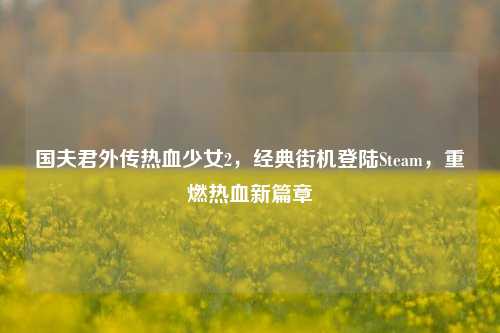 国夫君外传热血少女2，经典街机登陆Steam，重燃热血新篇章