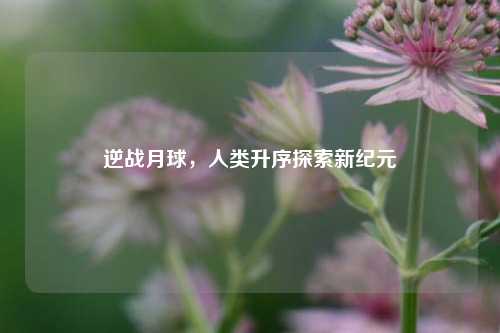 逆战月球，人类升序探索新纪元