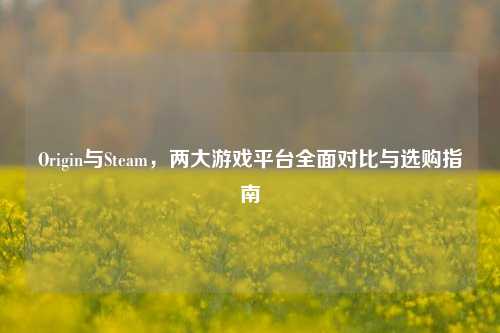 Origin与Steam，两大游戏平台全面对比与选购指南